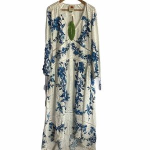 FARM Rio Arara Floral Maxi Dress Anthropologie